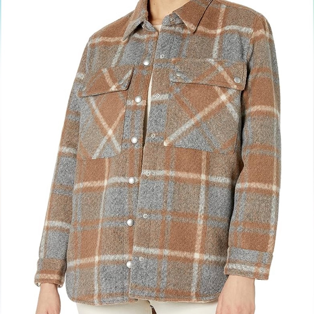 BlankNYC Plaid Shacket
